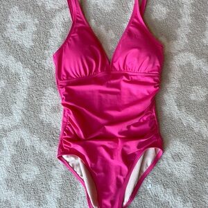 Gap Swimwear One-Piece in Vibrant Pink